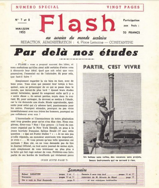 Une-Flash-7-8-mai-juin-1955